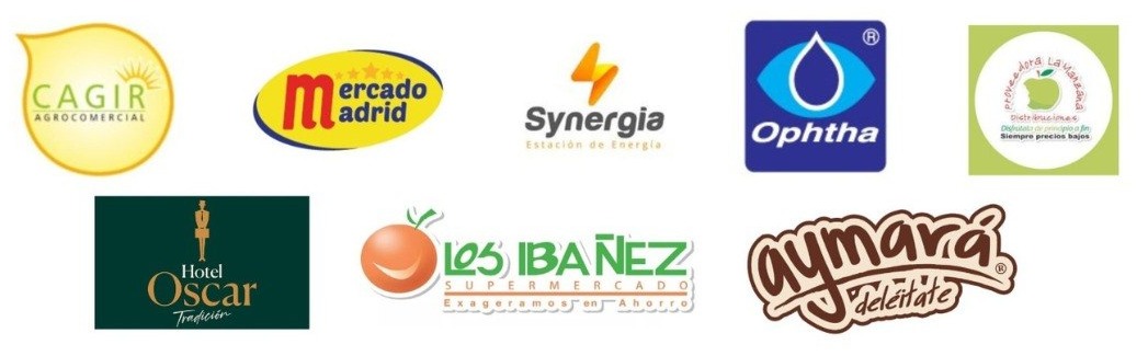 Logotipos de algunos clientes atendidos en consultoría ERP Siesa